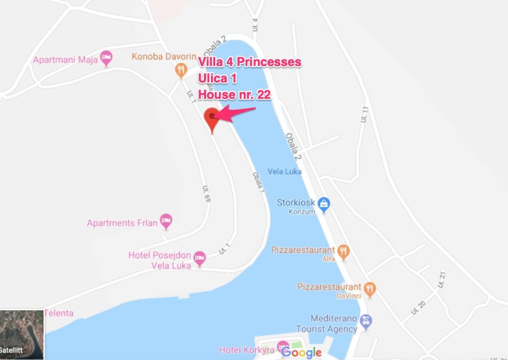 Villa 4 Princesses Vela Luka Buitenkant foto